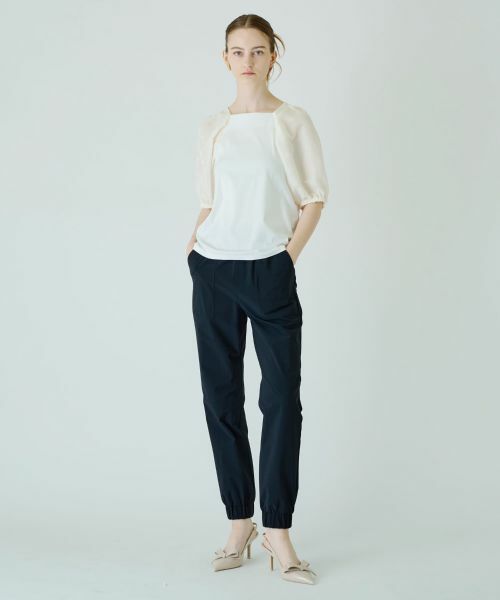 Leilian PLUS HOUSE / レリアンプラスハウス カットソー | ドット柄カットソー【BOURGE】 | 詳細3