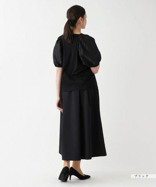 Leilian PLUS HOUSE / レリアンプラスハウス カットソー | ドット柄カットソー【BOURGE】 | 詳細9