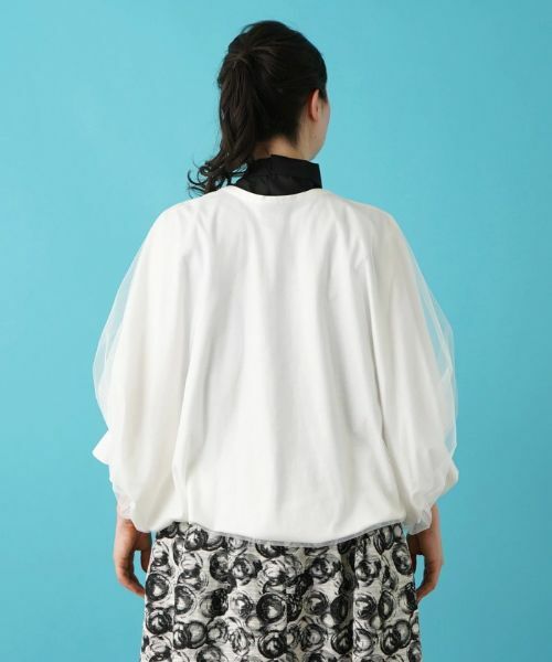 Leilian PLUS HOUSE / レリアンプラスハウス シャツ・ブラウス | ボレロカーディガン【BOURGE】 | 詳細12