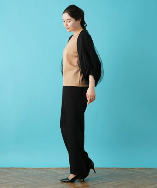 Leilian PLUS HOUSE / レリアンプラスハウス シャツ・ブラウス | ボレロカーディガン【BOURGE】 | 詳細5