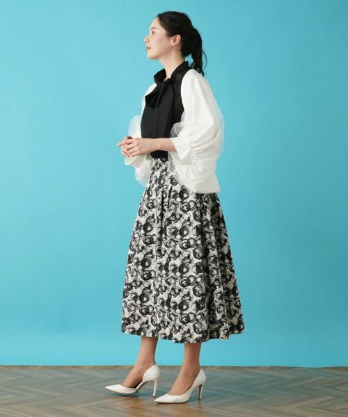 Leilian PLUS HOUSE / レリアンプラスハウス シャツ・ブラウス | ボレロカーディガン【BOURGE】 | 詳細8