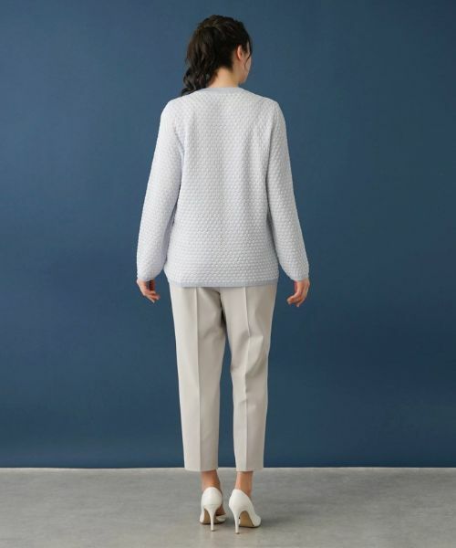 Leilian PLUS HOUSE / レリアンプラスハウス カーディガン・ボレロ | フラワー刺繍カーディガン | 詳細16