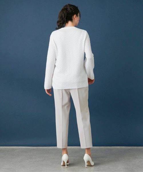 Leilian PLUS HOUSE / レリアンプラスハウス カーディガン・ボレロ | フラワー刺繍カーディガン | 詳細3