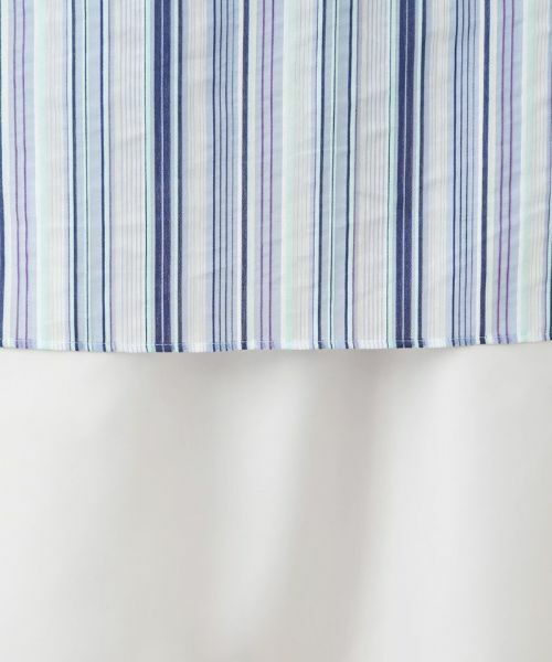 Leilian PLUS HOUSE / レリアンプラスハウス ドレス | ストライプ柄ワンピース【プラス企画】 | 詳細13