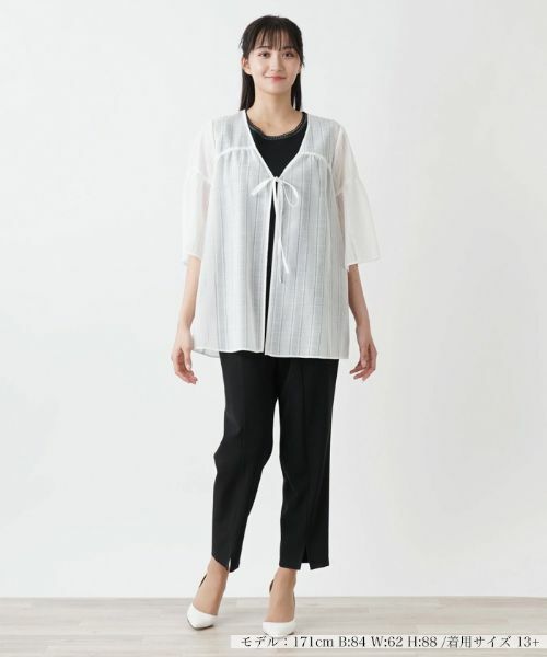 Leilian PLUS HOUSE / レリアンプラスハウス シャツ・ブラウス | ブラウス【プラス企画】 | 詳細1