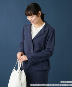 Leilian PLUS HOUSE / レリアンプラスハウス テーラードジャケット | 【セットアップ対応商品】テーラードジャケット