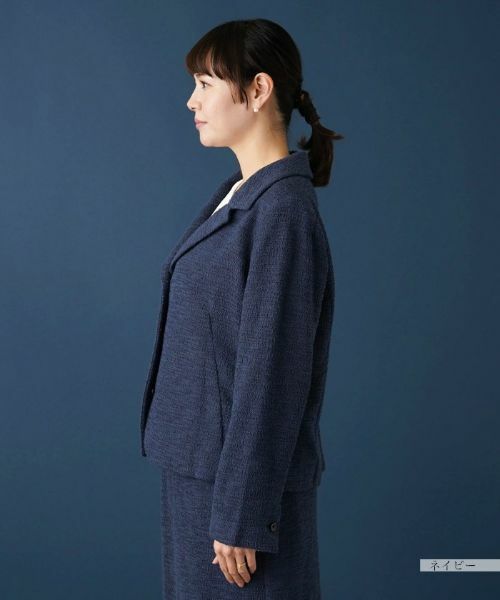 Leilian PLUS HOUSE / レリアンプラスハウス テーラードジャケット | 【セットアップ対応商品】テーラードジャケット | 詳細5