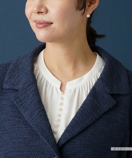 Leilian PLUS HOUSE / レリアンプラスハウス テーラードジャケット | 【セットアップ対応商品】テーラードジャケット | 詳細7