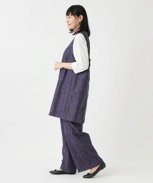 Leilian PLUS HOUSE / レリアンプラスハウス テーラードジャケット | 2WAYバックリボンベスト【BOURGE】 | 詳細2