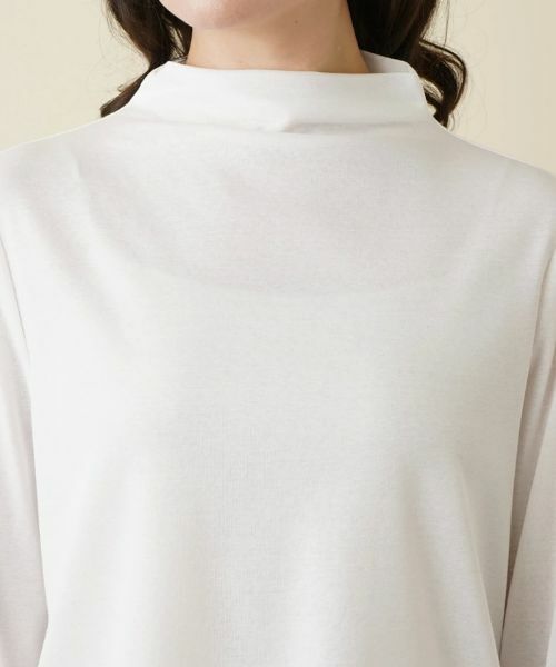 Leilian PLUS HOUSE / レリアンプラスハウス カットソー | 【重ね着におすすめ】ライトシアーカットソー【BOURGE】 | 詳細11