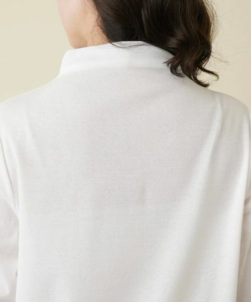 Leilian PLUS HOUSE / レリアンプラスハウス カットソー | 【重ね着におすすめ】ライトシアーカットソー【BOURGE】 | 詳細12