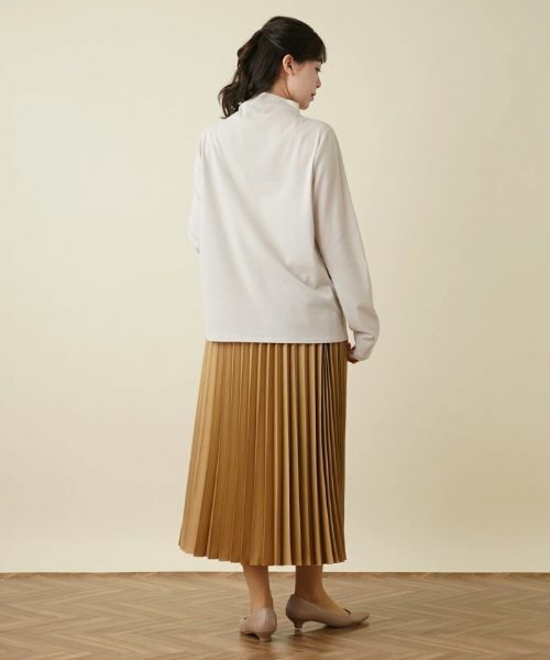 Leilian PLUS HOUSE / レリアンプラスハウス カットソー | 【重ね着におすすめ】ライトシアーカットソー【BOURGE】 | 詳細18