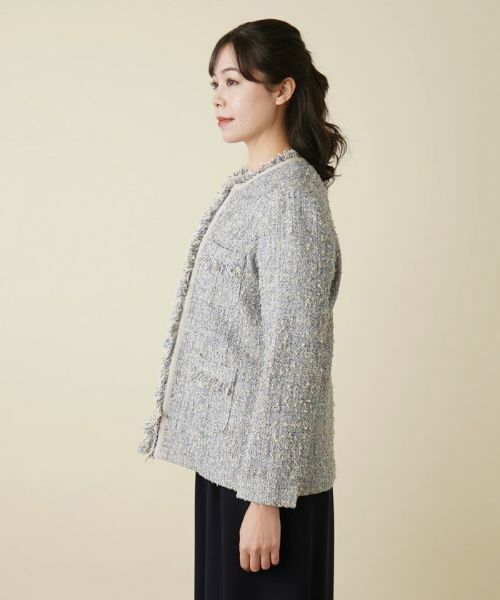 Leilian PLUS HOUSE / レリアンプラスハウス テーラードジャケット | ツイードジャケット【BOURGE】 | 詳細11