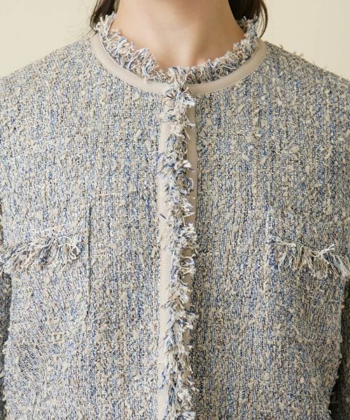 Leilian PLUS HOUSE / レリアンプラスハウス テーラードジャケット | ツイードジャケット【BOURGE】 | 詳細13