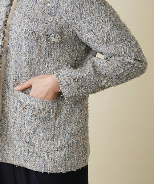 Leilian PLUS HOUSE / レリアンプラスハウス テーラードジャケット | ツイードジャケット【BOURGE】 | 詳細15