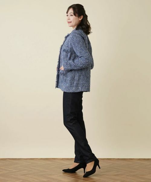 Leilian PLUS HOUSE / レリアンプラスハウス テーラードジャケット | ツイードジャケット【BOURGE】 | 詳細2