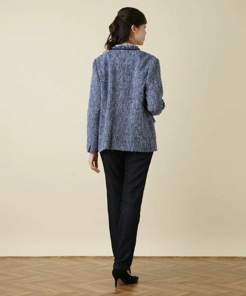 Leilian PLUS HOUSE / レリアンプラスハウス テーラードジャケット | ツイードジャケット【BOURGE】 | 詳細3