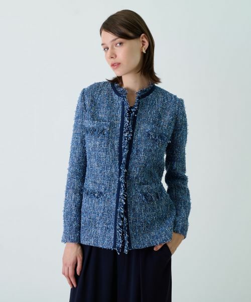 Leilian PLUS HOUSE / レリアンプラスハウス テーラードジャケット | ツイードジャケット【BOURGE】 | 詳細7