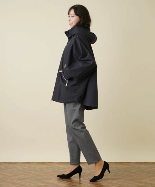 Leilian PLUS HOUSE / レリアンプラスハウス テーラードジャケット | ハイネックフーデッドジャケット | 詳細2