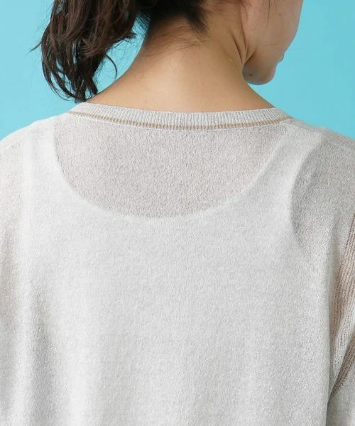 Leilian PLUS HOUSE / レリアンプラスハウス ニット・セーター | Vネックニット【KASH】 | 詳細10