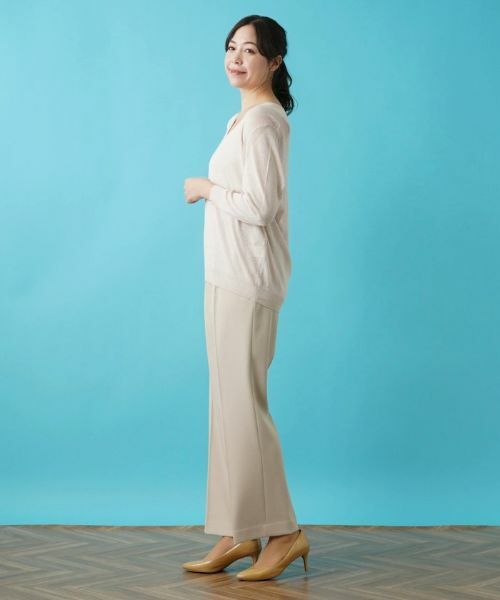 Leilian PLUS HOUSE / レリアンプラスハウス ニット・セーター | Vネックニット【KASH】 | 詳細15