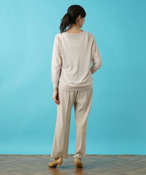 Leilian PLUS HOUSE / レリアンプラスハウス ニット・セーター | Vネックニット【KASH】 | 詳細16