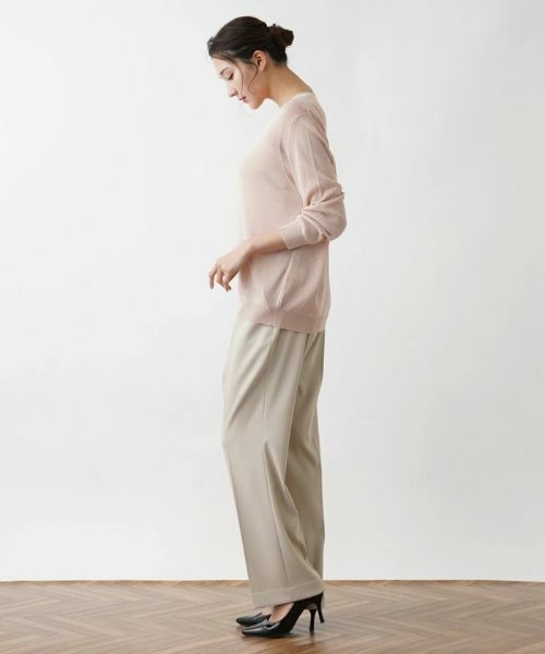 Leilian PLUS HOUSE / レリアンプラスハウス ニット・セーター | Vネックニット【KASH】 | 詳細18