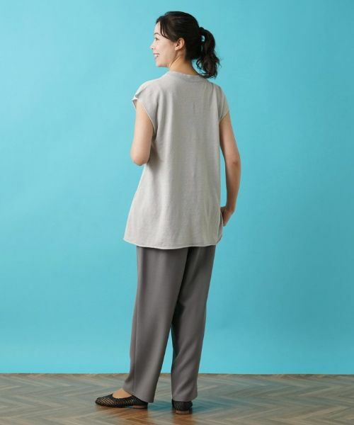 Leilian PLUS HOUSE / レリアンプラスハウス ニット・セーター | フレンチスリーブニットプルオーバー【LE TRICOT PERUGIA】 | 詳細3