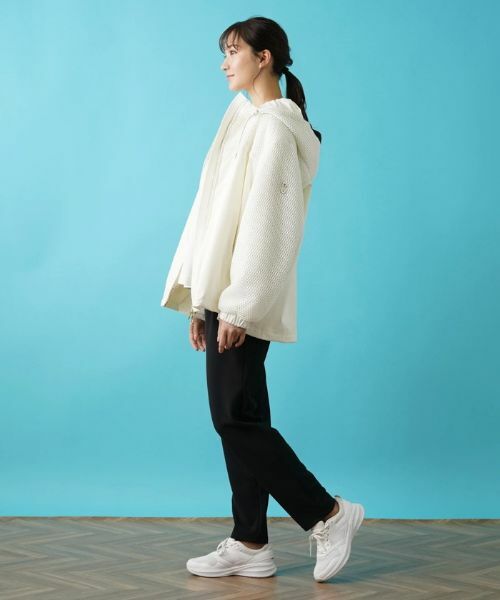 Leilian PLUS HOUSE / レリアンプラスハウス その他アウター | フード付きジップアップブルゾン | 詳細2