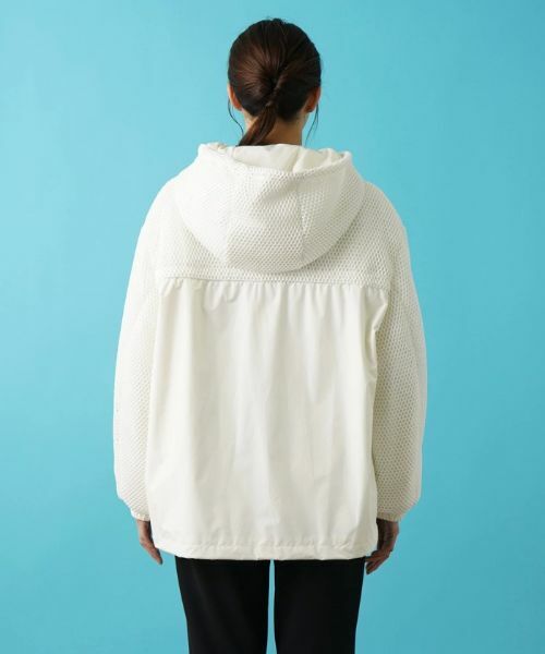 Leilian PLUS HOUSE / レリアンプラスハウス その他アウター | フード付きジップアップブルゾン | 詳細6