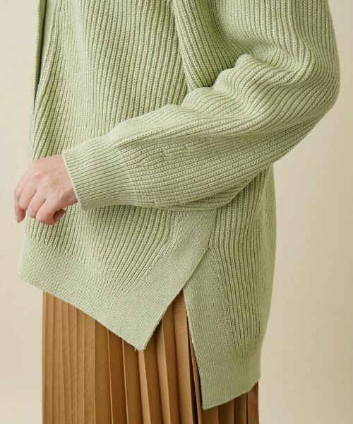 Leilian PLUS HOUSE / レリアンプラスハウス カーディガン・ボレロ | Vネックカーディガン【BOURGE】 | 詳細13