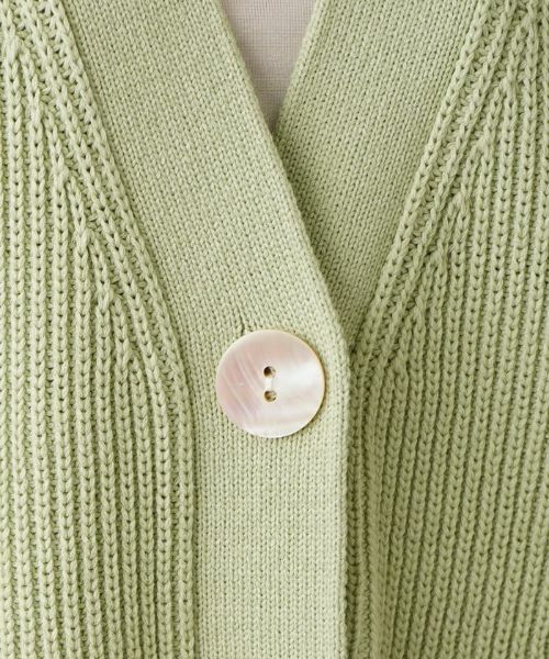 Leilian PLUS HOUSE / レリアンプラスハウス カーディガン・ボレロ | Vネックカーディガン【BOURGE】 | 詳細15