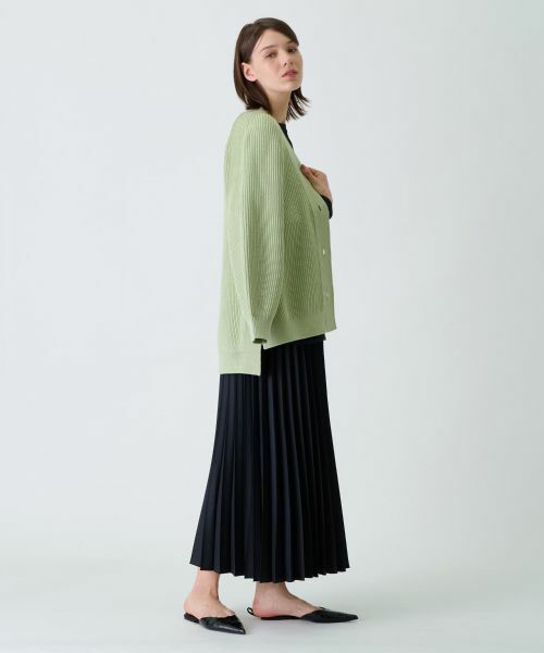 Leilian PLUS HOUSE / レリアンプラスハウス カーディガン・ボレロ | Vネックカーディガン【BOURGE】 | 詳細17