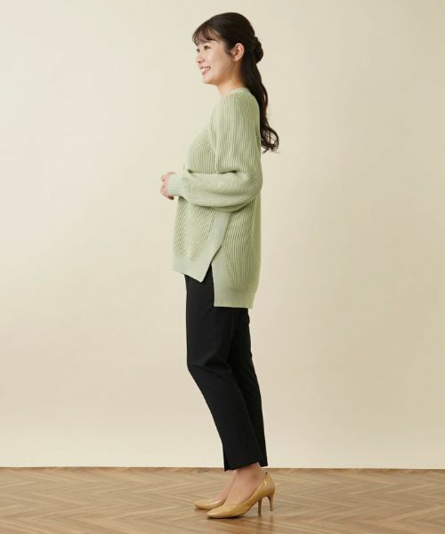 Leilian PLUS HOUSE / レリアンプラスハウス カーディガン・ボレロ | Vネックカーディガン【BOURGE】 | 詳細22