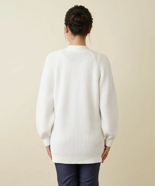 Leilian PLUS HOUSE / レリアンプラスハウス カーディガン・ボレロ | Vネックカーディガン【BOURGE】 | 詳細30