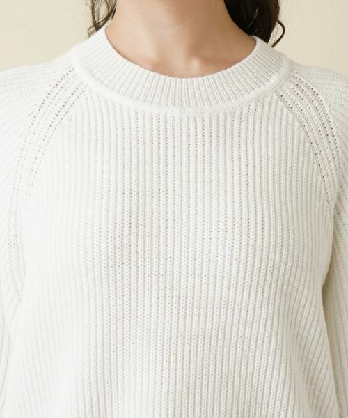 Leilian PLUS HOUSE / レリアンプラスハウス ニット・セーター | ラグランニットプルオーバー【BOURGE】 | 詳細11