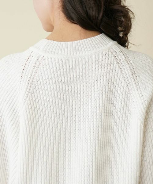 Leilian PLUS HOUSE / レリアンプラスハウス ニット・セーター | ラグランニットプルオーバー【BOURGE】 | 詳細12