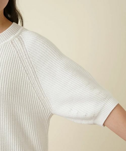 Leilian PLUS HOUSE / レリアンプラスハウス ニット・セーター | ラグランニットプルオーバー【BOURGE】 | 詳細13
