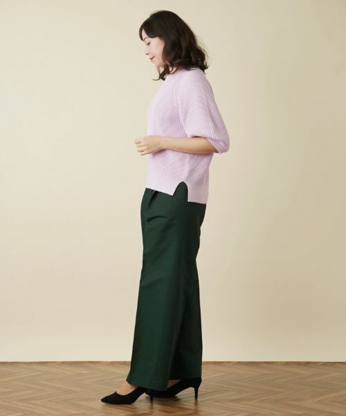 Leilian PLUS HOUSE / レリアンプラスハウス ニット・セーター | ラグランニットプルオーバー【BOURGE】 | 詳細2