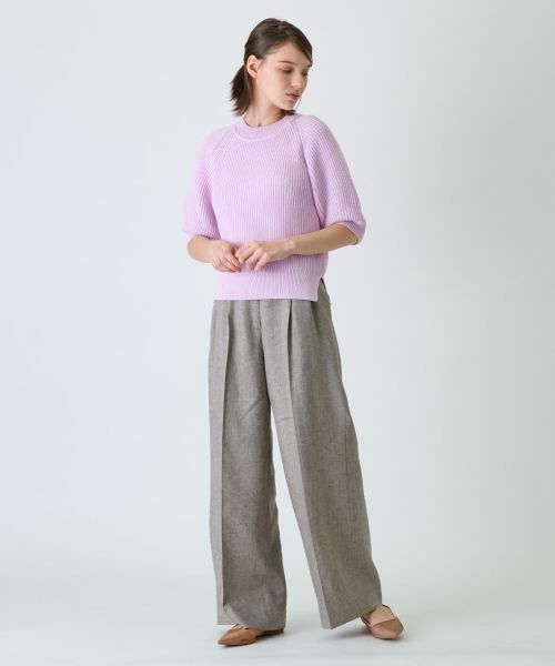 Leilian PLUS HOUSE / レリアンプラスハウス ニット・セーター | ラグランニットプルオーバー【BOURGE】 | 詳細21