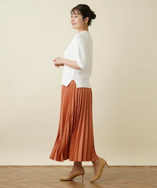 Leilian PLUS HOUSE / レリアンプラスハウス ニット・セーター | ラグランニットプルオーバー【BOURGE】 | 詳細26