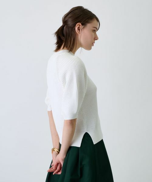 Leilian PLUS HOUSE / レリアンプラスハウス ニット・セーター | ラグランニットプルオーバー【BOURGE】 | 詳細4