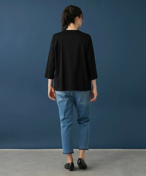 Leilian PLUS HOUSE / レリアンプラスハウス カットソー | 七分袖カットソー【MUSE BY ROCHAS Premiere】 | 詳細15