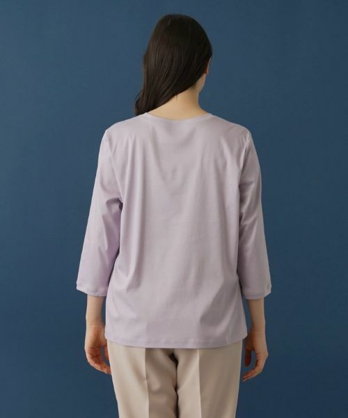 Leilian PLUS HOUSE / レリアンプラスハウス カットソー | 七分袖カットソー【MUSE BY ROCHAS Premiere】 | 詳細6