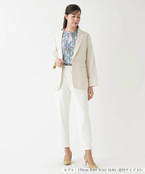 Leilian PLUS HOUSE / レリアンプラスハウス テーラードジャケット | テーラードジャケット【ROCHAS Premiere】 | 詳細1