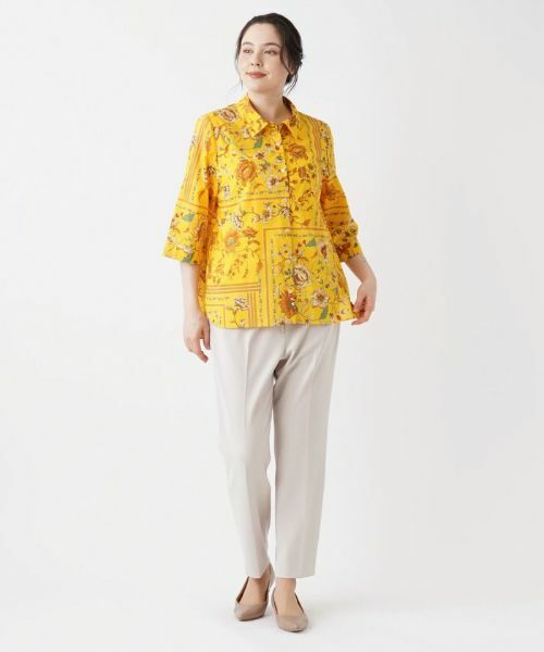 Leilian PLUS HOUSE / レリアンプラスハウス シャツ・ブラウス | 洗えるブラウス【ROCHAS Premiere】 | 詳細1