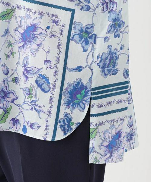 Leilian PLUS HOUSE / レリアンプラスハウス シャツ・ブラウス | 洗えるブラウス【ROCHAS Premiere】 | 詳細13