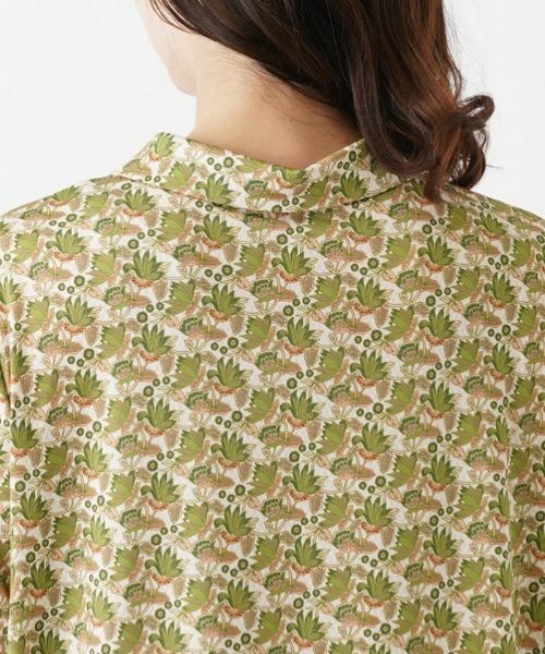 Leilian PLUS HOUSE / レリアンプラスハウス シャツ・ブラウス | 五分袖スキッパーブラウス | 詳細11