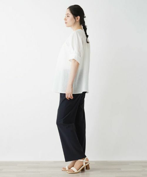 Leilian PLUS HOUSE / レリアンプラスハウス シャツ・ブラウス | ブラウス【ROCHAS Premiere】 | 詳細2