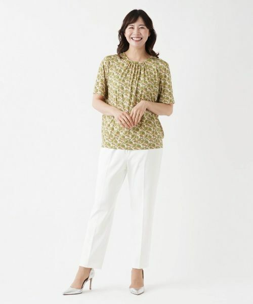 Leilian PLUS HOUSE / レリアンプラスハウス カットソー | プリント半袖カットソー | 詳細13